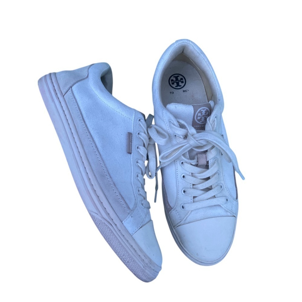 Tory Burch Cream Court Sneaker
